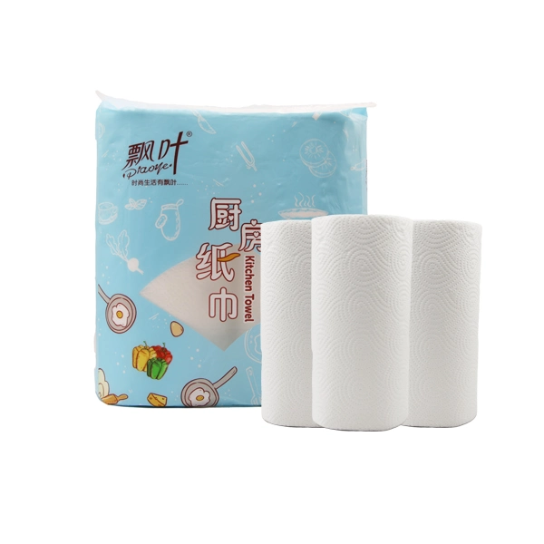 High Quality Disposable Kitchen Paper Towel Virgin Wood Pulp Maxi Roll